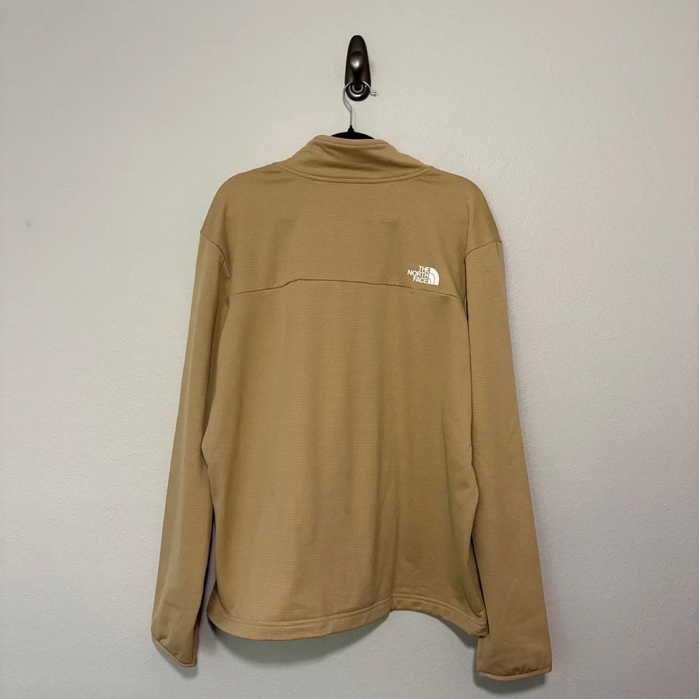 NWT The North Face‎ Men's XL Cedar Trial Grid Fleece 1/4 Zip Jacket Outdoor